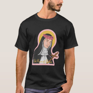 St Rose Of Lima Catholic Saints Vintage Patron Sai T-Shirt