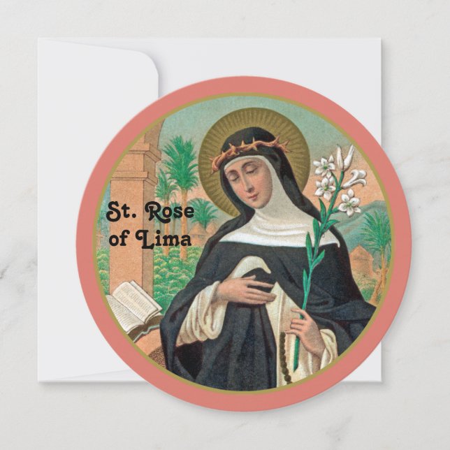 St. Rose of Lima (Detail; K 48) (Front)