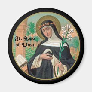 St. Rose of Lima (Detail; K 48) Magnet