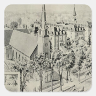 St Rose's Church, Meriden Square Sticker