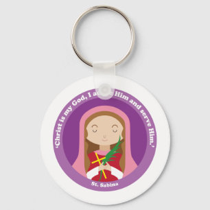 St. Sabina Key Ring