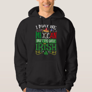 St. Saint Patrick's Day Mexican Latino Beer Shamro Hoodie