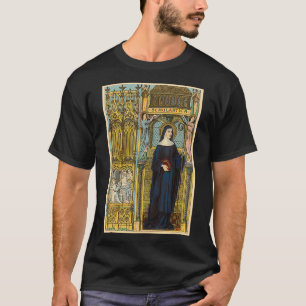 St Scholastica Benedict Catholic Saints Benedictin T-Shirt