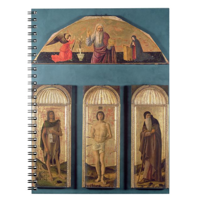 St.Sebastian between St. John the Baptist and St. Notebook (Front)