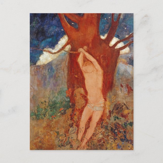 St. Sebastian by Odilon Redon Postcard (Front)