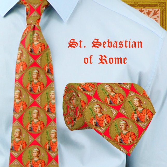 St. Sebastian of Rome (SNV 24) Tie (Creator Uploaded)