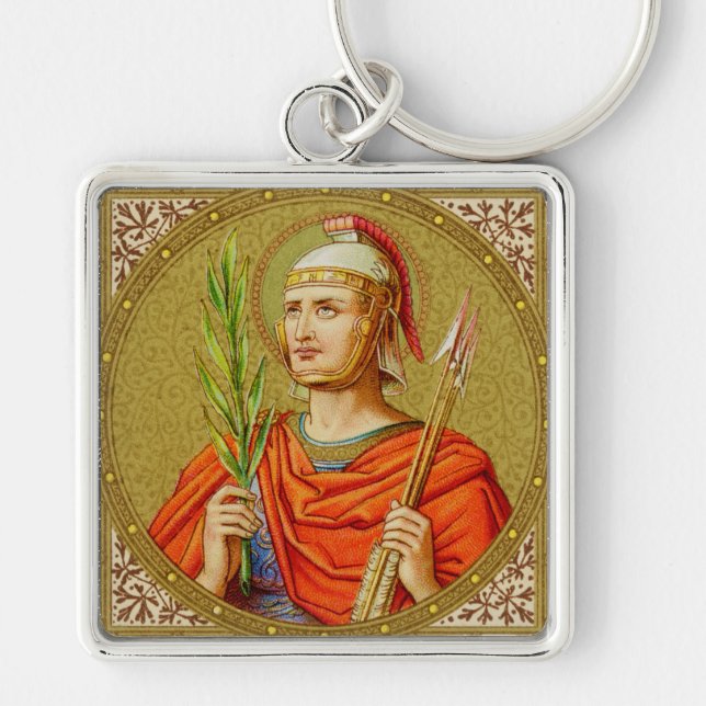 St. Sebastian (SNV 24) Key Ring (Front)