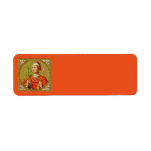 St. Sebastian (SNV 24) (Square Image) Horizontal Return Address Label
