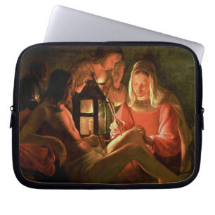 St. Sebastian tended by the Holy Woman (oil on can Laptop Sleeve