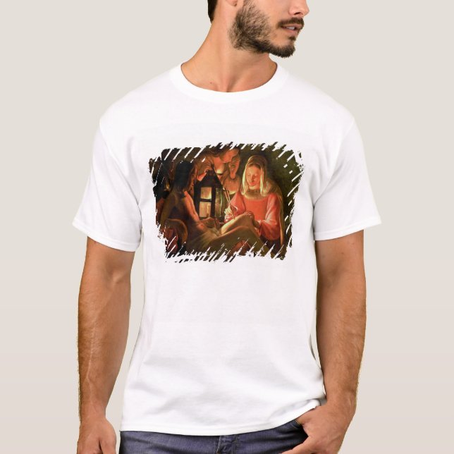 St. Sebastian tended by the Holy Woman (oil on can T-Shirt (Front)