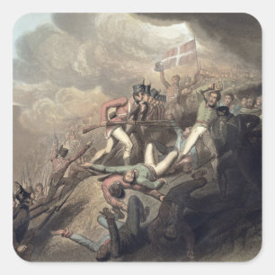 St. Sebastians, 31st August 1813, from 'The Victor Square Sticker