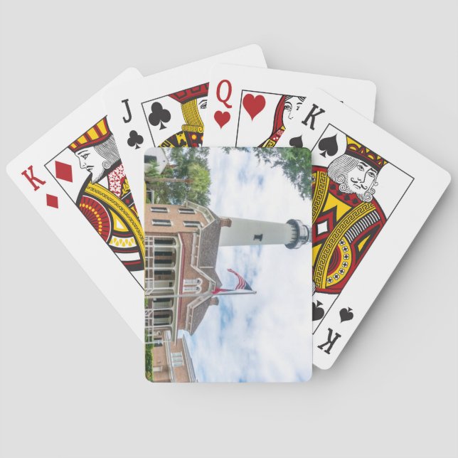 St. Simons, Georgia Playing Cards (Back)