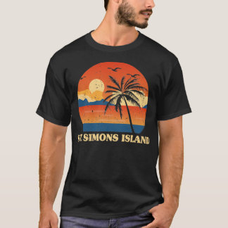 St Simons Island Georgia GA Summer St T-Shirt