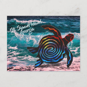 St. Simons Island postcard