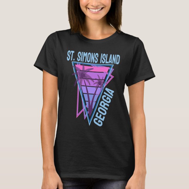 St Simons Island Vacation T-Shirt (Front)