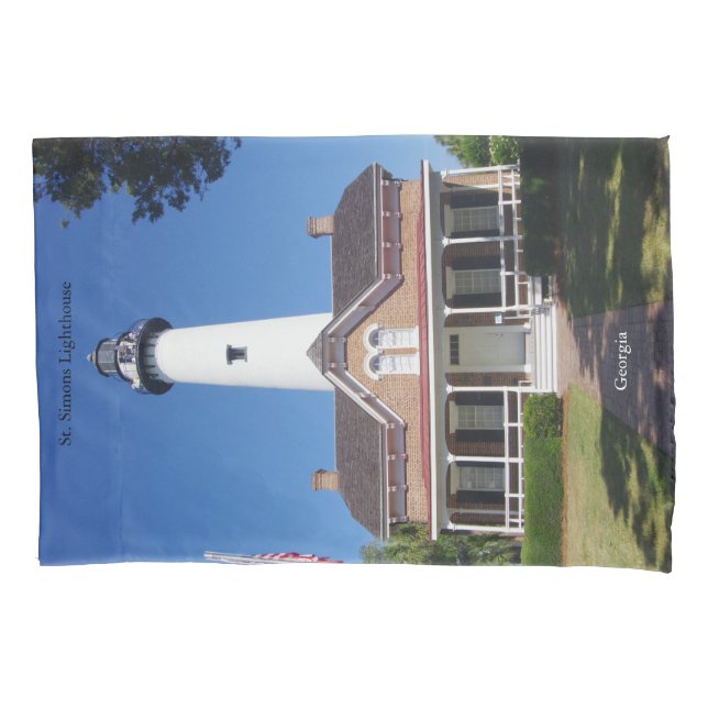 St. Simons Lighthouse pillowcase (Front)