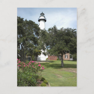 St. Simon's Lighthouse Postcard
