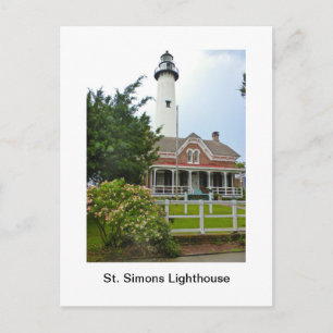 St. Simons Lighthouse Postcard