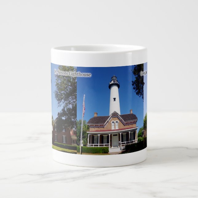 St. Simons Lighthouse speciality mug (Front)