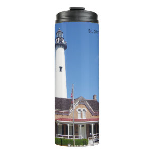 St. Simons Lighthouse thermal tumbler