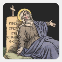 St. Sophia of Rome Grieving Her Daughters