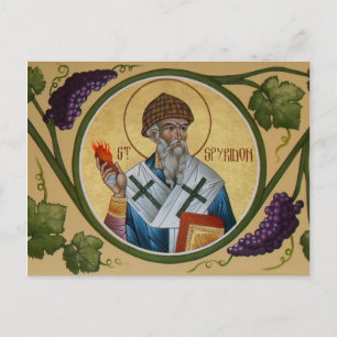 St. Spyridon Prayer Card