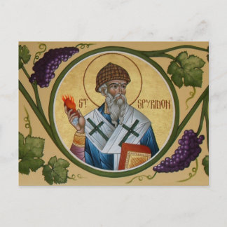 St. Spyridon Prayer Card