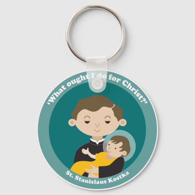 St. Stanislaus Kostka Key Ring (Front)