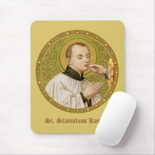 St. Stanislaus Kostka (SNV 25) (Rnd Im) Vert Mouse Pad