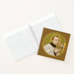 St. Stanislaus Kostka (SNV 25) (Round Image) Notebook