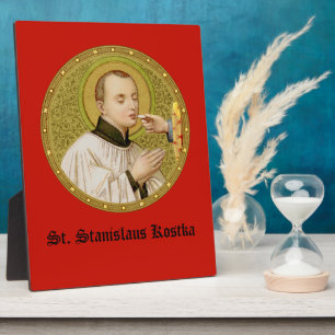 St. Stanislaus (SNV 25) (Round Image) 8"x10" Plaque