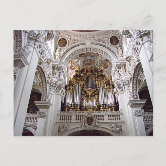 St. Stephan's Cathedral Passau Germany Postcard (Front)