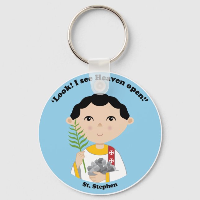 St. Stephen Key Ring (Front)