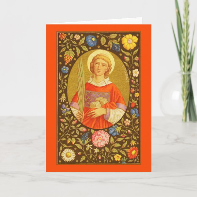 St. Stephen (PM 08) Blank Greeting Card (Front)