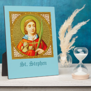 St. Stephen (SNV 26) (Square Image) 8"x10" Plaque
