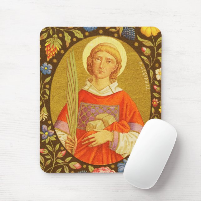 St. Stephen the ProtoMartyr (PM 08) Mouse Pad (With Mouse)