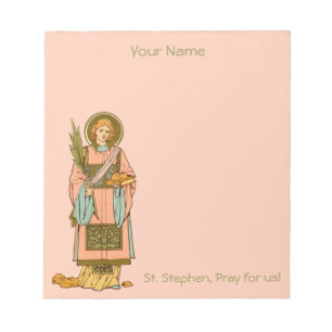 St. Stephen the ProtoMartyr (RLS 17) 5.5"x6" Notepad
