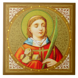 St. Stephen the ProtoMartyr (SNV 26) Ceramic Tile