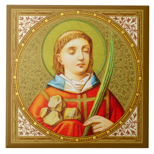 St. Stephen the ProtoMartyr (SNV 26) Ceramic Tile (Front)