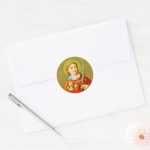 St. Stephen the ProtoMartyr (SNV 26) Classic Round Sticker