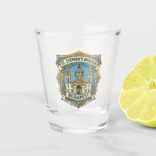 St. Stephen's Basilica Hungary Shot Glass