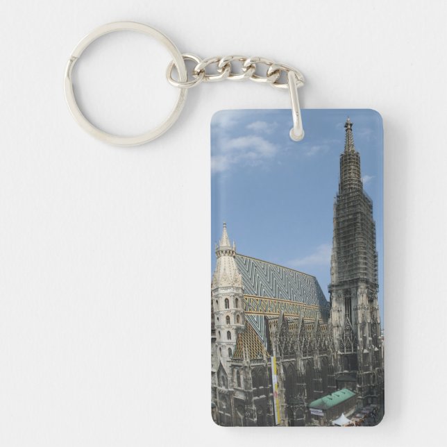 St. Stephen's Cathedral Domkirche St. Stephan Key Ring (Front)
