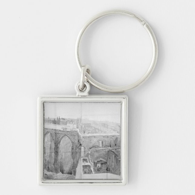 St. Stephen's, House of Lords after the fire Key Ring (Front)
