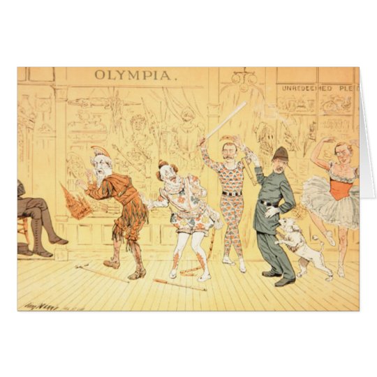 St. Stephen's Pantomime Card