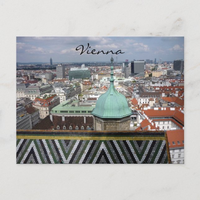 st stephens roof vienna postcard (Front)