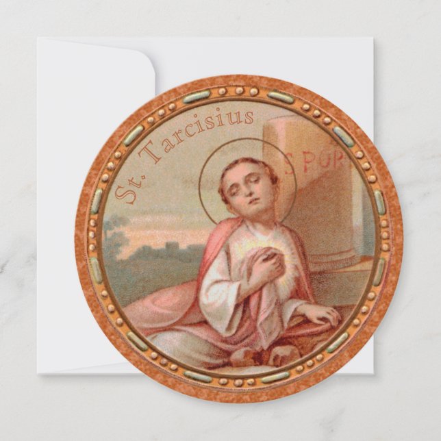 St. Tarcisius of Rome Roundel (BF 004) (Front)