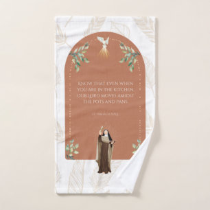 St. Teresa Hand Towel