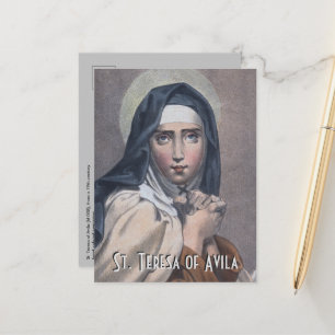 St. Teresa of Avila (M 008) Postcard