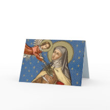 St. Teresa of Avila (SAU 28)  Blank Greeting