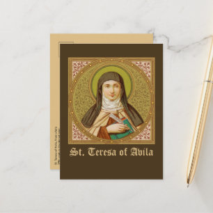 St. Teresa of Avila (SNV 27) (SquareImage) Horiz Postcard